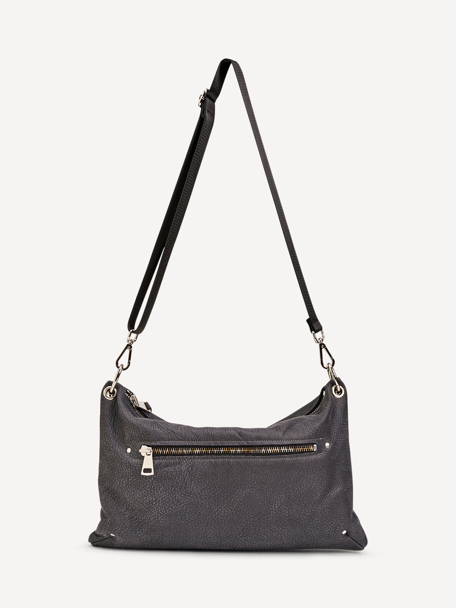 סוניה לארג׳ | תיק צד גדול מעור | שחור