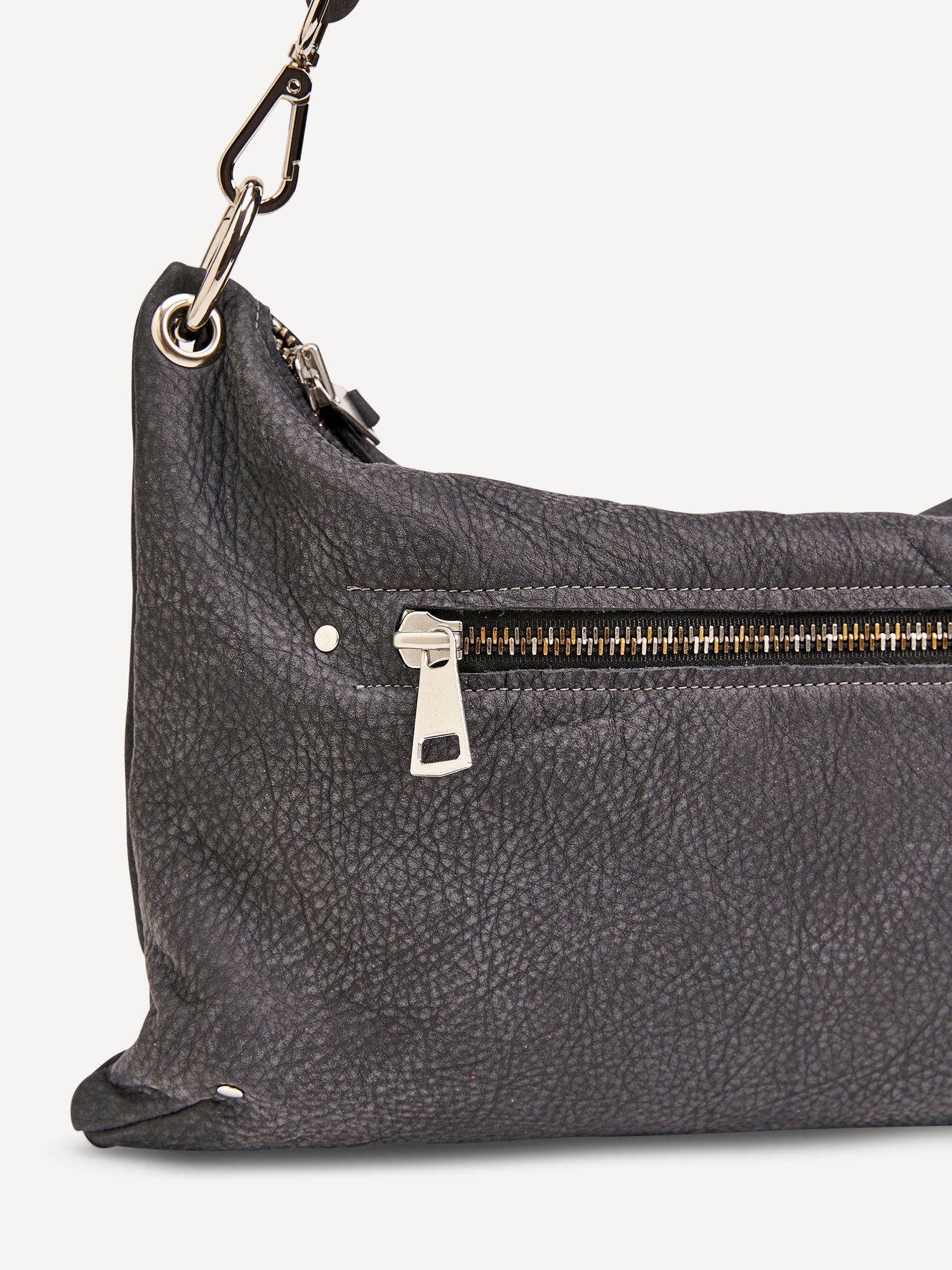 סוניה לארג׳ | תיק צד גדול מעור | שחור