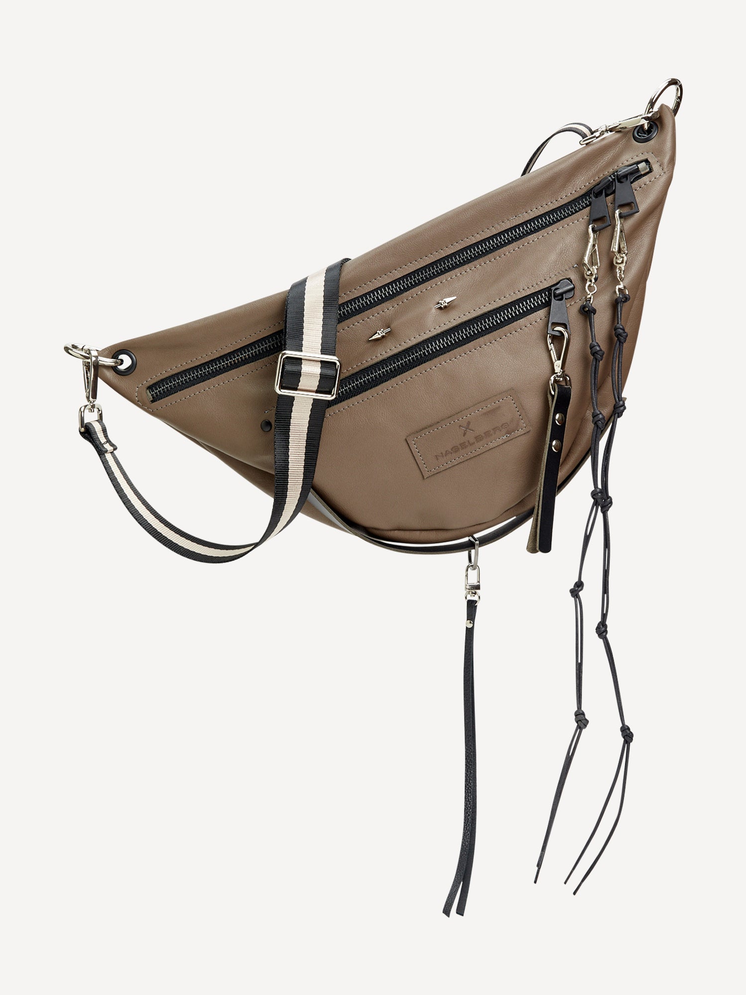 רותי | תיק צד פאוץ' מעור נאפה | טואופ